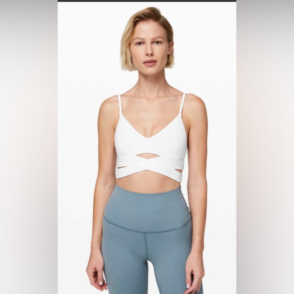 NWT Lululemon Still Now Bra (Magenta)